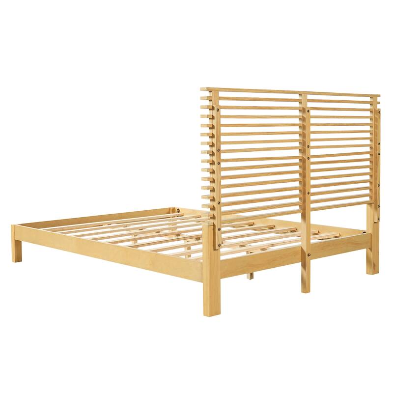 Christopher Knight Home - Arden Modern Wooden Bed Frame with Headboard