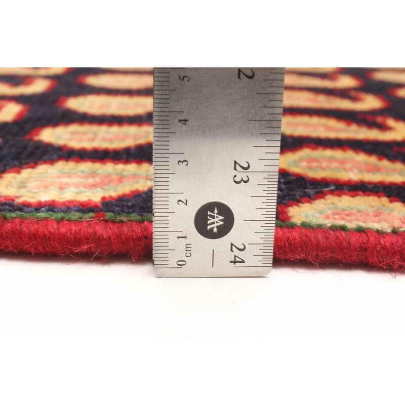 ECARPETGALLERY Hand-knotted Andelz Dark Navy Wool Rug - 2'8 x 5'5