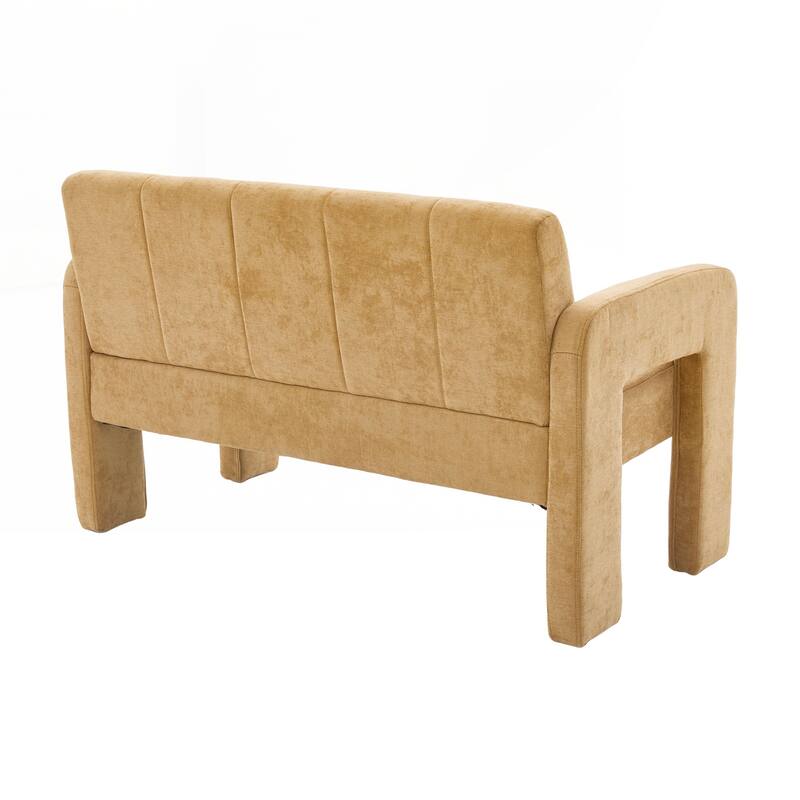 Modern Double Armchair Living Room & Bedroom Compact Upholstered Sofa Leisure Sofa