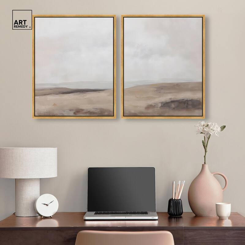 Quietude II Canvas Set of 2 by Art Remedy