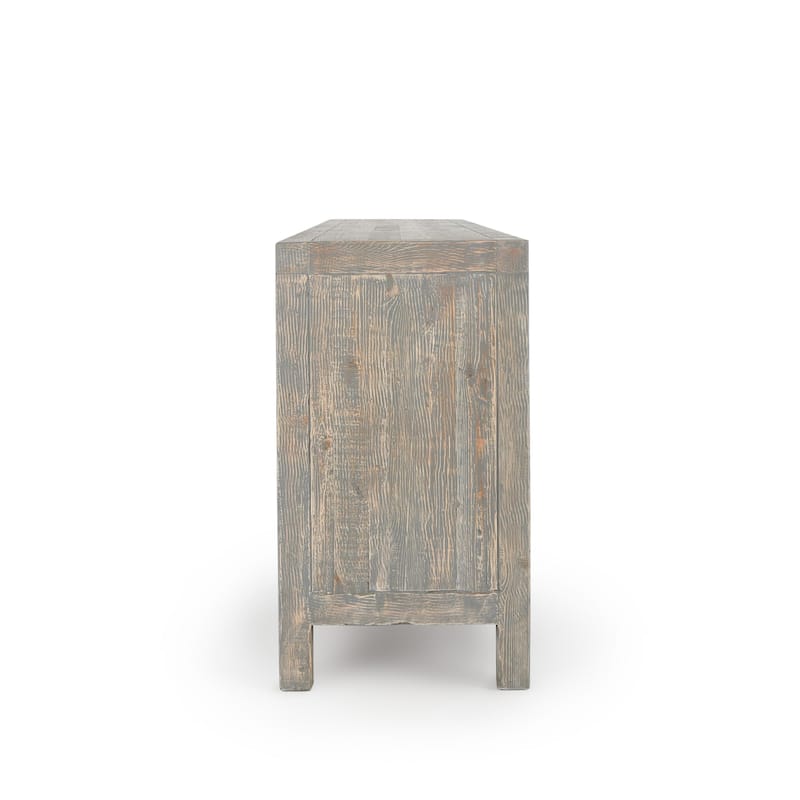 Classic Home Elani 4-Door Reclaimed Pine Wood Sideboard - 103.5Wx19Dx34H