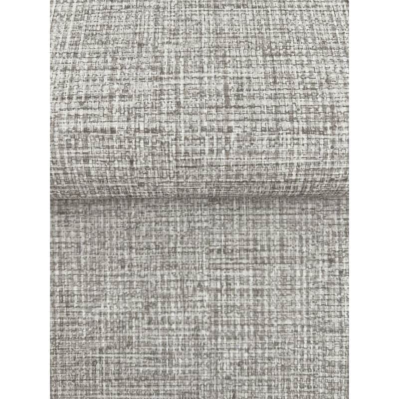 Clarkson Slate Woven Wallpaper