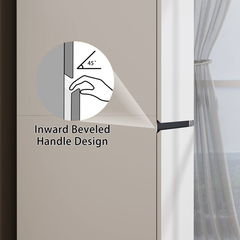 75" Large Modular Armoire Wardrobe Closet, Clothes Organizer Closet with Storage Shelves