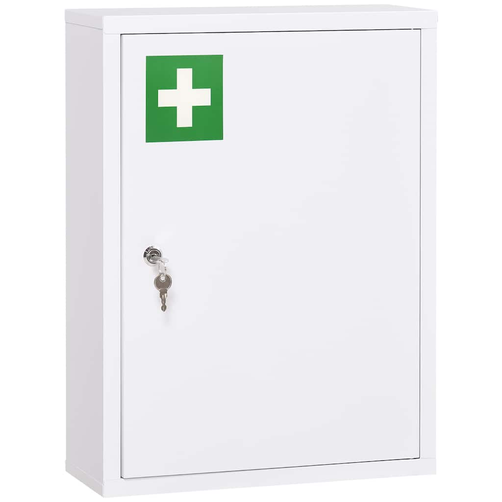 Wall Medicine Cabinet with Lock