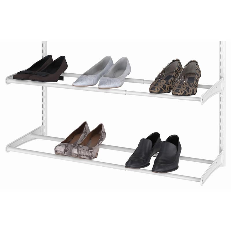 ClosetMaid ShelfTrack Expandable Shoe Rack