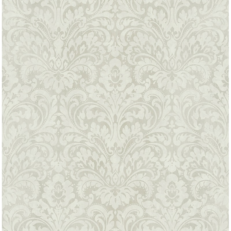 Seabrook Designs Maxie Ombre Damask Unpasted Wallpaper