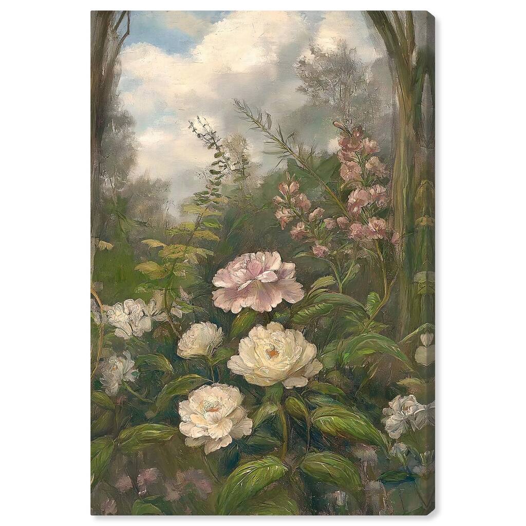 Woodland Bloom Canvas by Art Remedy, Gallery Wrapped