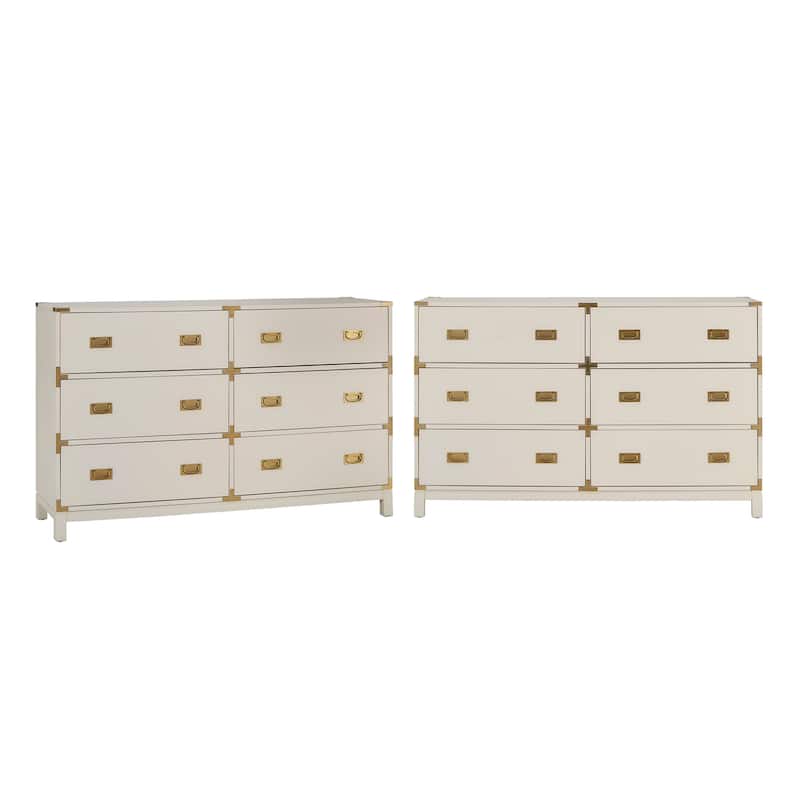 Valoria Gold Accent Campaign Dresser