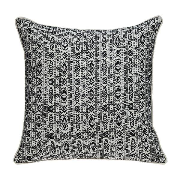 Black And White Vintage Design Throw Pillow