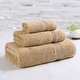 preview thumbnail 65 of 140, Superior Heritage Egyptian Cotton Absorbent 3-Piece Towel Set Toast