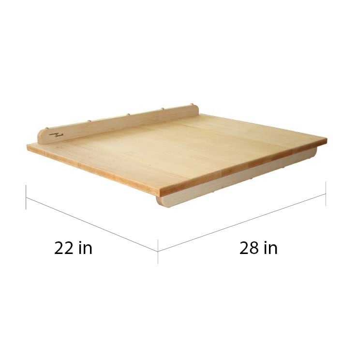 Counter Top Maple Butcher Block Cutting Board, Bread Board Made to Order 