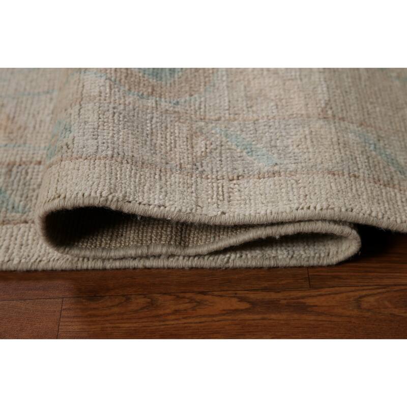 Vegetable Dye Oushak Rug Hand-knotted Wool Carpet - 8'3"x 10'0"