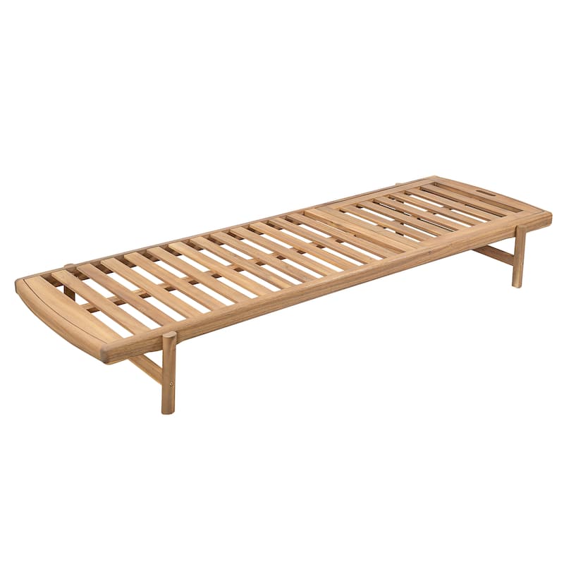 Christopher Knight Home - Emilio Outdoor Comfort Mallorca Acacia Wood Chaise Lounge Set with Cushions
