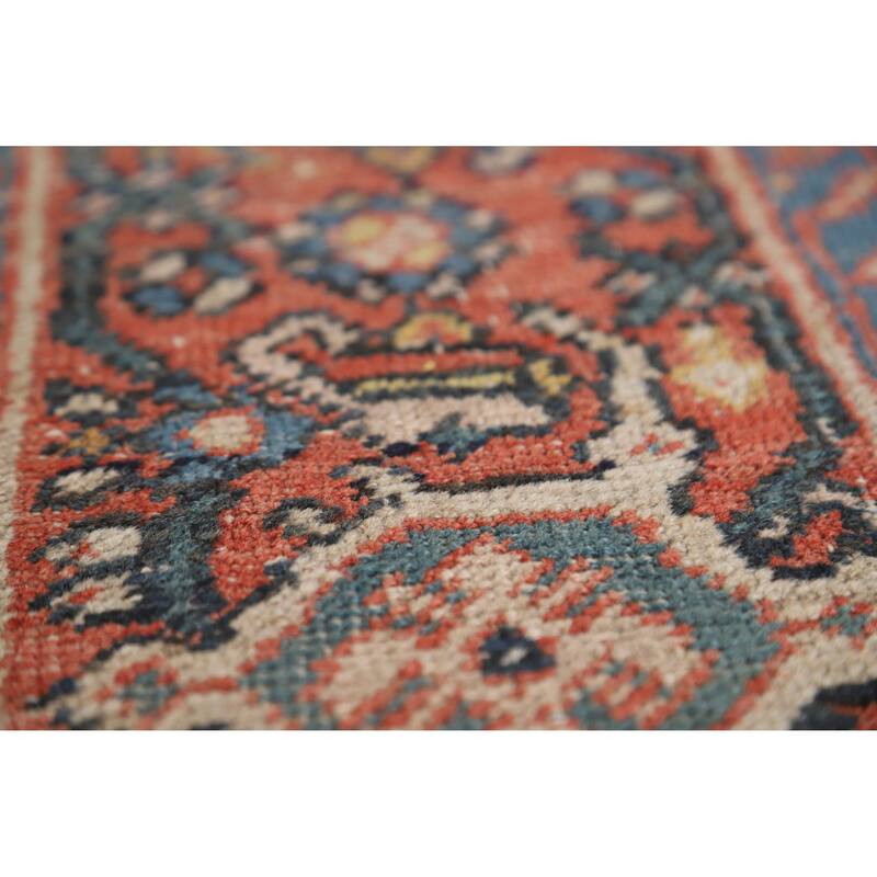 Hand Knotted Oriental 100% Wool Carpet Traditional Floral Beige & Ivories Sultanabad Area Rug - 11' 10'' X 8' 8''