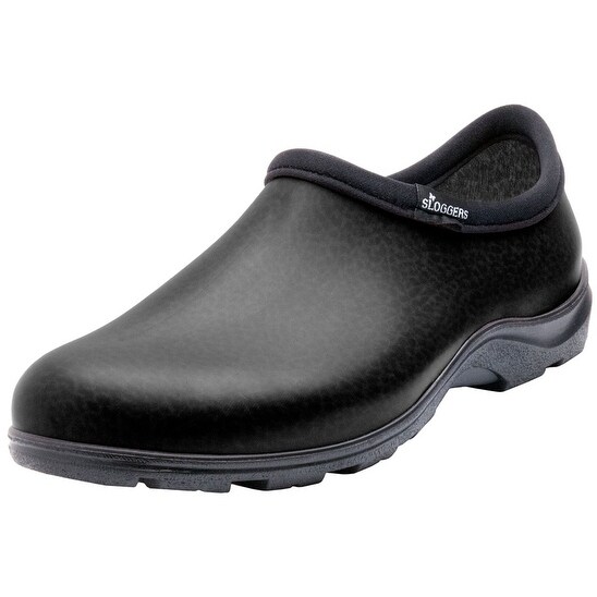 Sloggers 5301BK10 Men's Rain and Garden Shoe, Black, Size 10 ...
