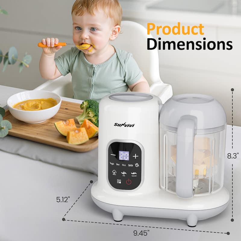Multifunctional Baby Food Maker, Baby Food Processor Blender Combo