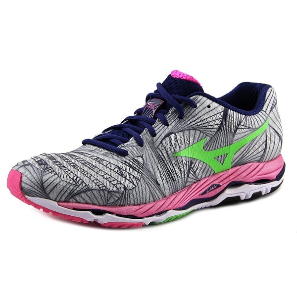 Mizuno Wave Paradox Women Round Toe Synthetic Gray Running Shoe