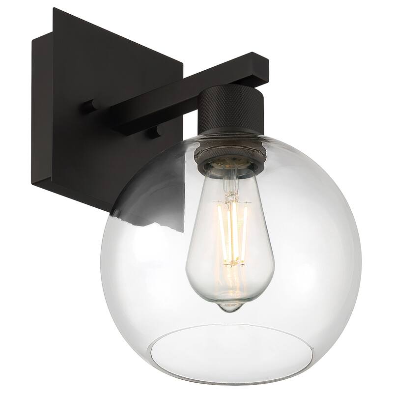 Port Nine Burgundy LED Wall Sconce - Replaceable LED