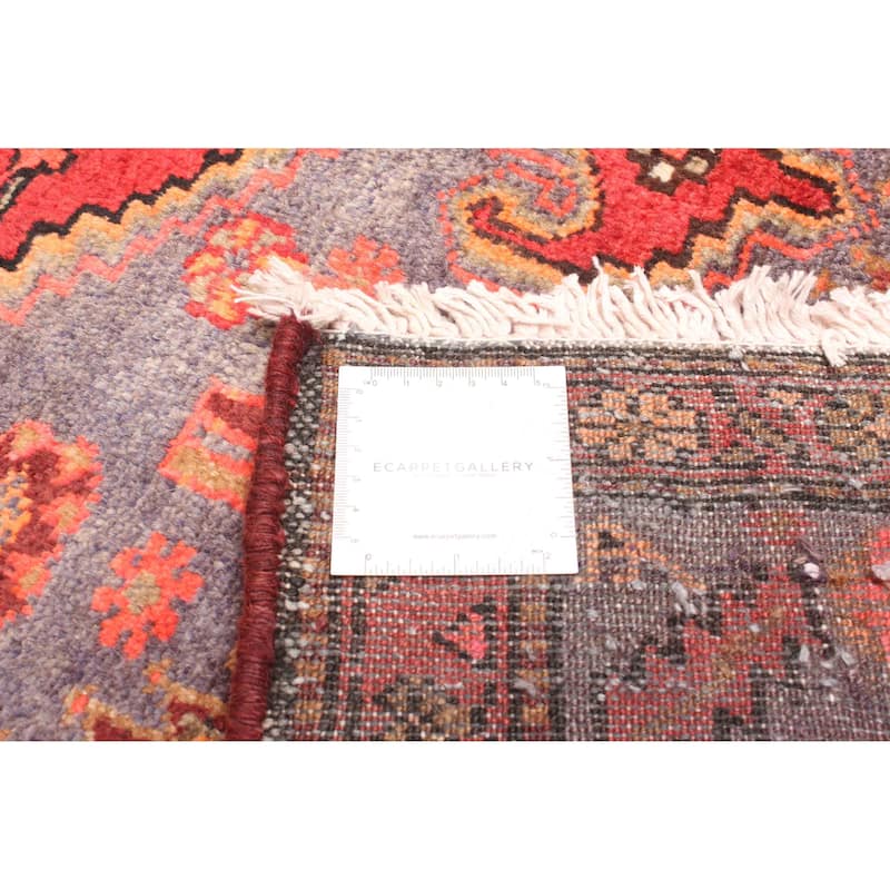 ECARPETGALLERY Hand-knotted Andelz Red Wool Rug - 3'11 x 6'6