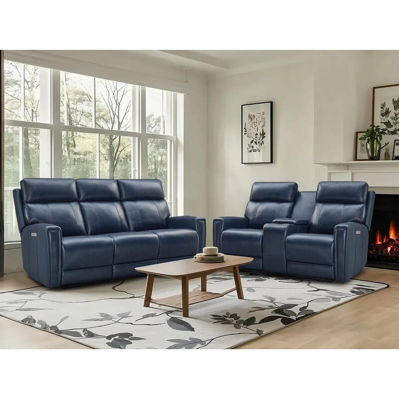 154'' W 5-Seat Power Sofa set with Zero Gravity, Adjustable Headrest and USB&Type-C Ports