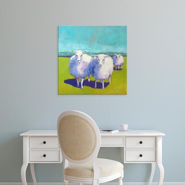 Easy Art Prints Carol Young's 'Sheep Pals I' Premium Canvas Art