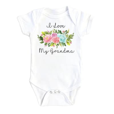 Grandma - Baby Boy Girl Clothes Infant Bodysuit Funny Cute Newborn