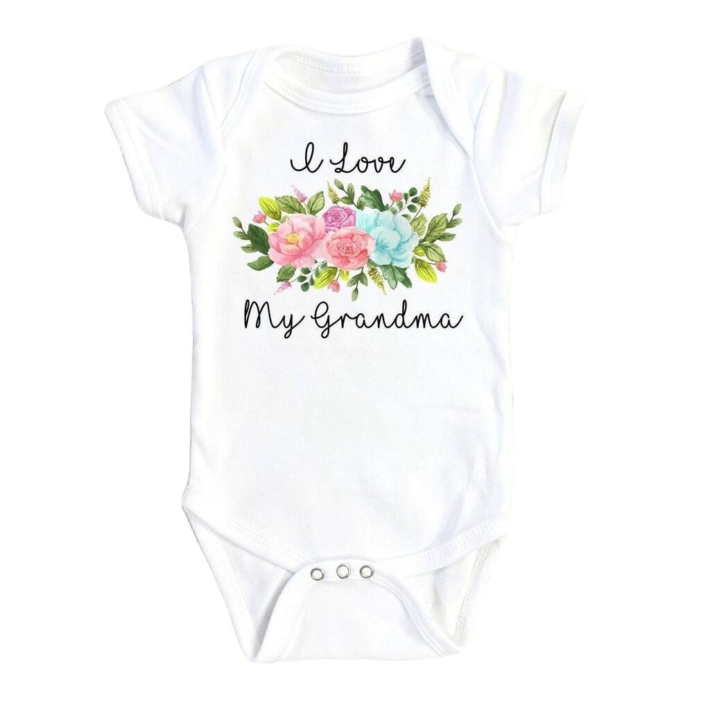 Grandma - Baby Boy Girl Clothes Infant Bodysuit Funny Cute Newborn