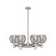 Option Satin Nickel / Light Smoke Deco Swirl