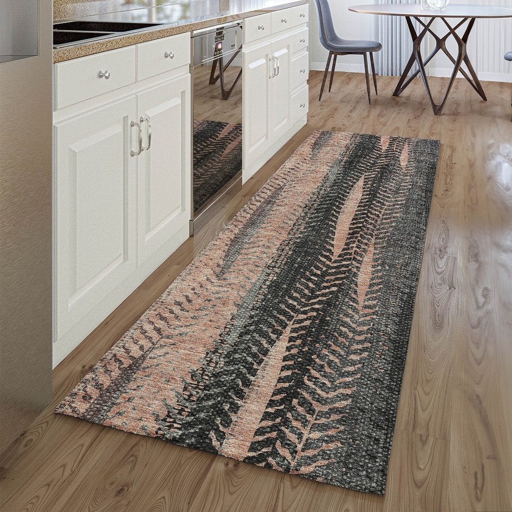 Premium Washable Super Soft Boho Tracks Mayfield Rug