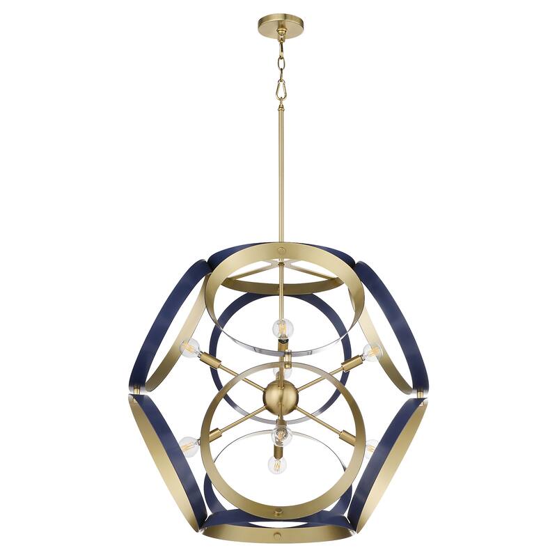 Quorum International 866-8 Domain 8 Light 30" Wide Pendant