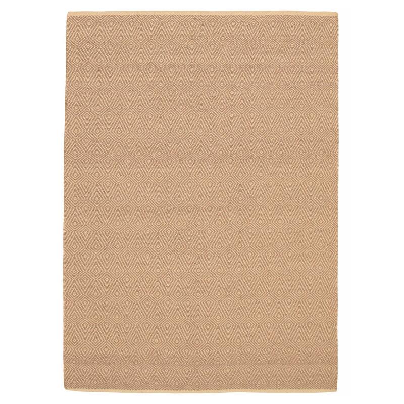 Nevada Brown Kilim 5'2" x 7'4" - 5'2 x 7'4 - Brown - 5'2 x 7'4