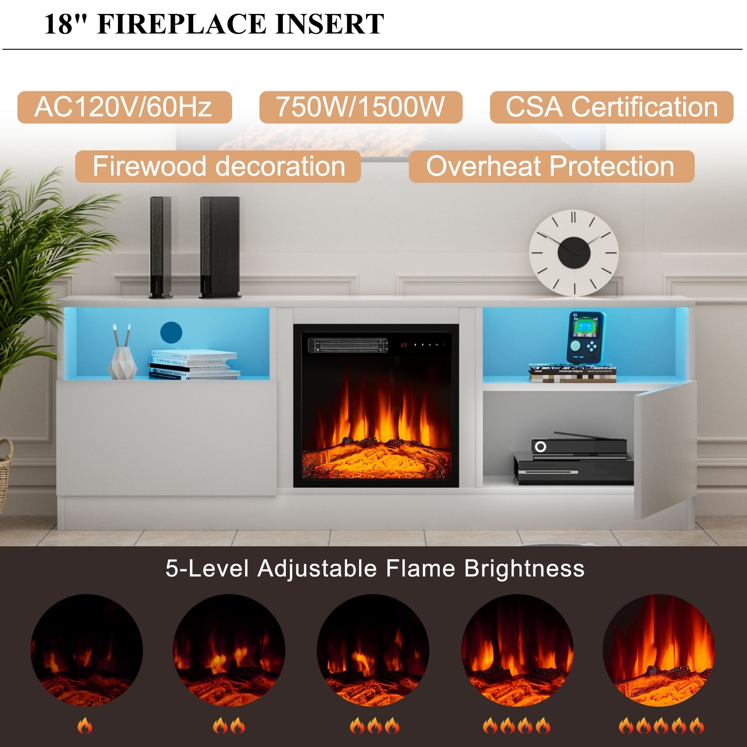 Firewood tv stand discount