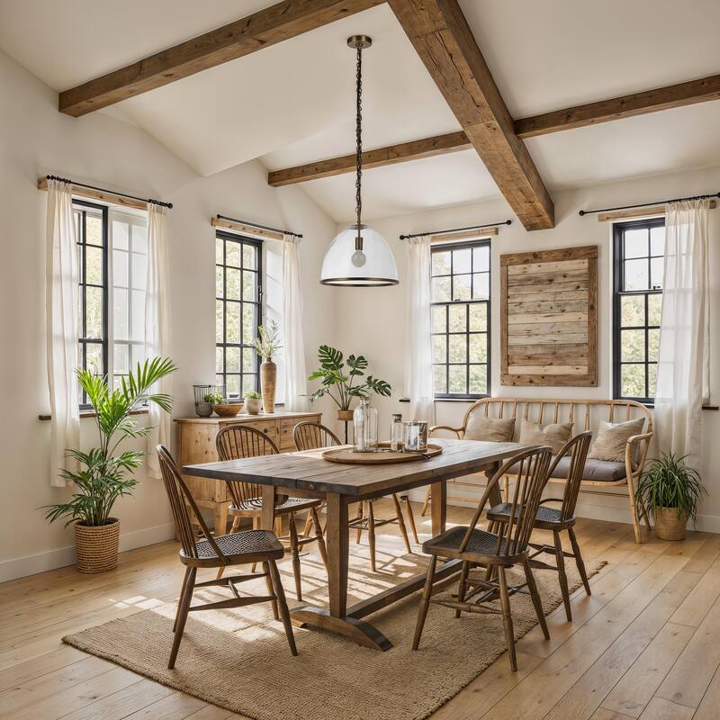 Renwil Dianella 91" Height Ceiling Fixture, Clear