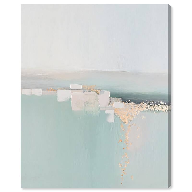 Shimmering Calm Canvas by Art Remedy, Gallery Wrapped - 24" x 30"
