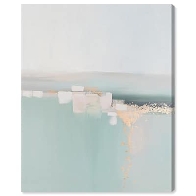 Shimmering Calm Canvas by Art Remedy, Gallery Wrapped
