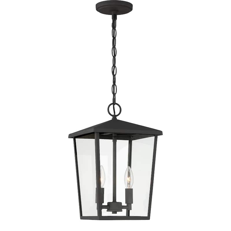 Acroma 2-light Modern Farmhouse Lantern Outdoor Pendant Lighting