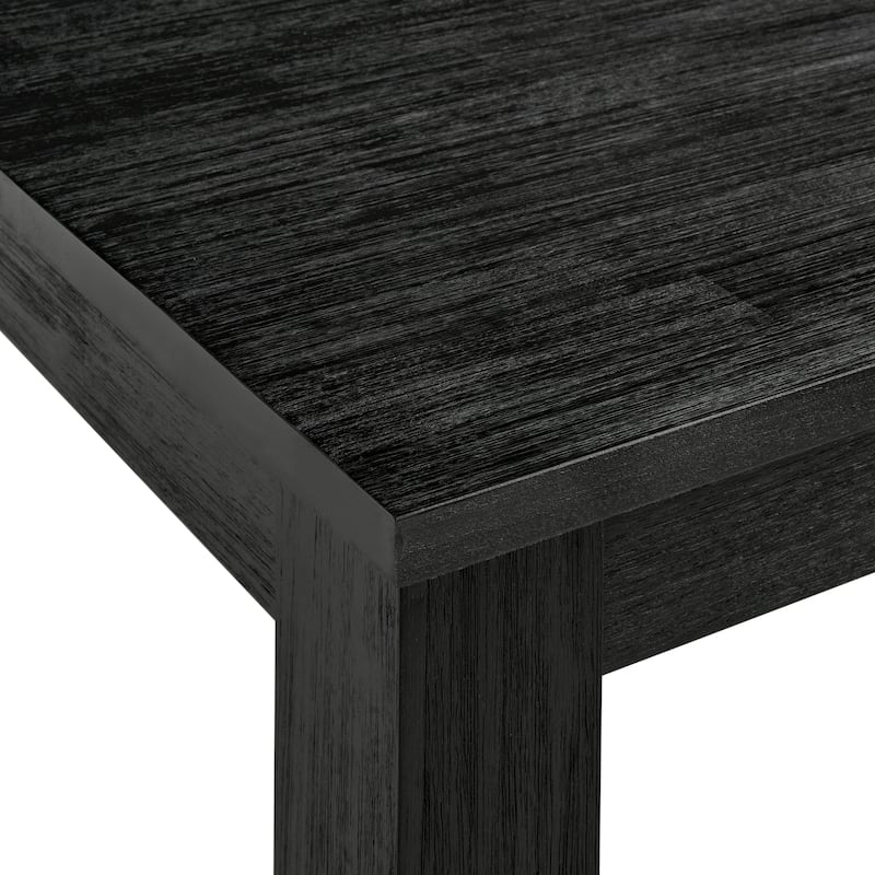 NPD Furniture Bedford 75 Inch Rectangular Dining Table with Square Legs