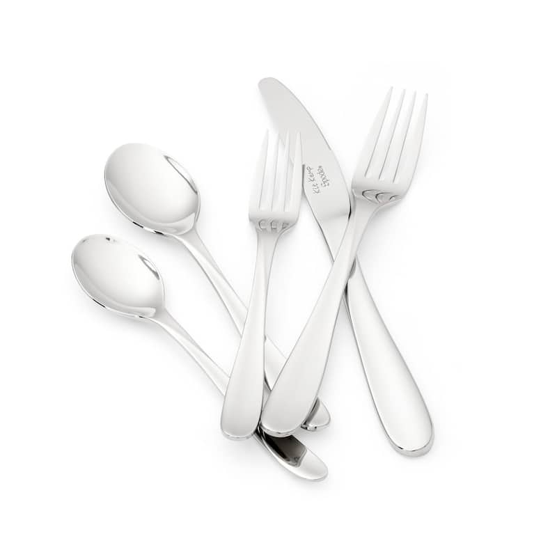 Kit Kemp for Spode Twist 20 Piece Cutlery Set Silver
