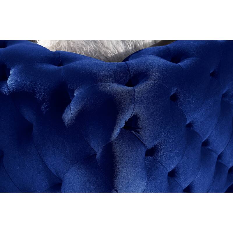 Elegant Velvet Living Room Sofa