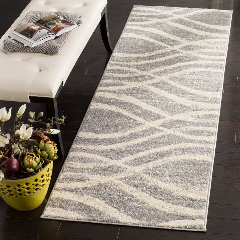 SAFAVIEH, Adirondack Vinni Modern Abstract Distressed Rug