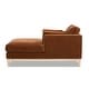 preview thumbnail 4 of 10, Knox 65" Modern Farmhouse Performance Velvet Chaise Lounge Chair