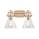 Option Brushed Brass / Clear