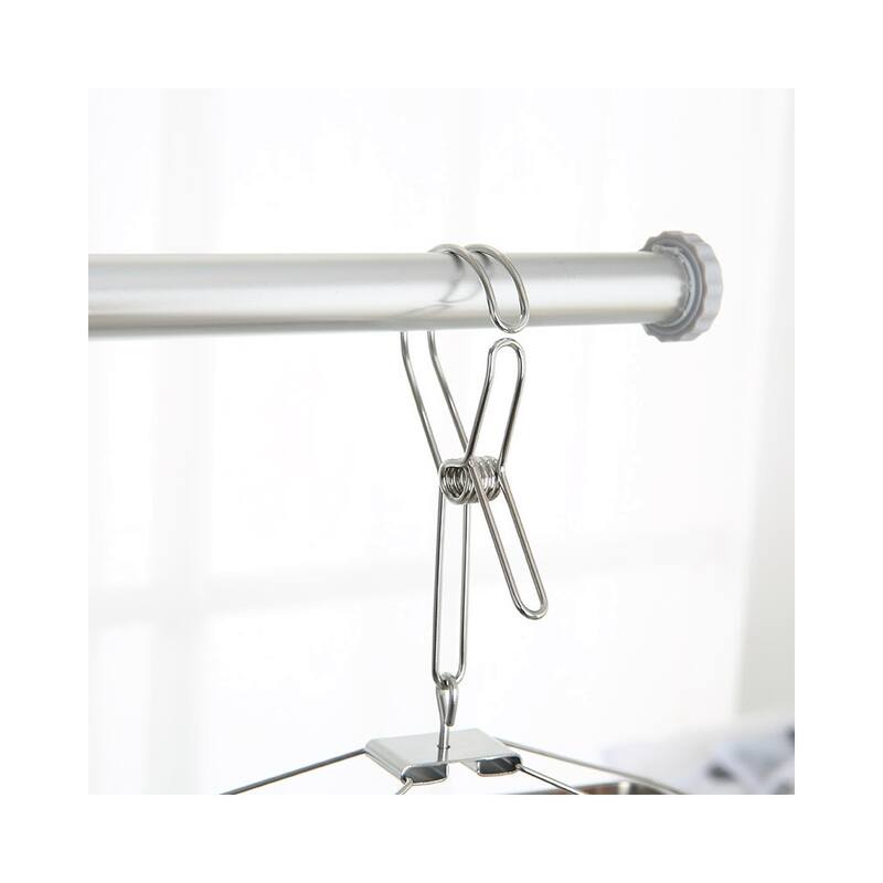 YBM Home Stainless Steel Laundry Hanging Rack Collapsible for Storage
