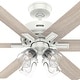 preview thumbnail 17 of 18, Hunter 52" Fonthill Ceiling Fan with LED Light, Handheld Remote ENERGY STAR! Easy Install!
