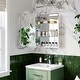 preview thumbnail 5 of 15, 24"H x 16"W Medicine Cabinet Recessed Wall Mounted Bathroom Storage with Explosion Proof Glass Mirror