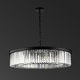 preview thumbnail 4 of 3, SAFAVIEH Couture Jennaya Crystal Pendant - 31.5 IN W x 31.5 IN D x 13.5 / 61.5 IN H