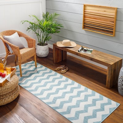 Livabliss Motala Indoor/ Outdoor Chevron Area Rug