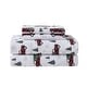 preview thumbnail 32 of 69, Truly Soft Printed and Solid Cotton Flannel 4 Piece Sheet Set Holiday Truck - Full