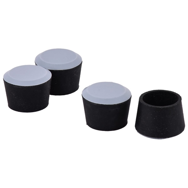 Home Office Rubber Round Shaped Furniture Table Leg Protector Home Office Rubber Round Shaped Furniture Table Leg Protector Pad Cover Cap 4pcs