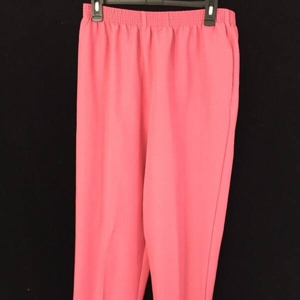 Shop Bonworth Pull Up Pants Size M Medium Pink Elastic Waist